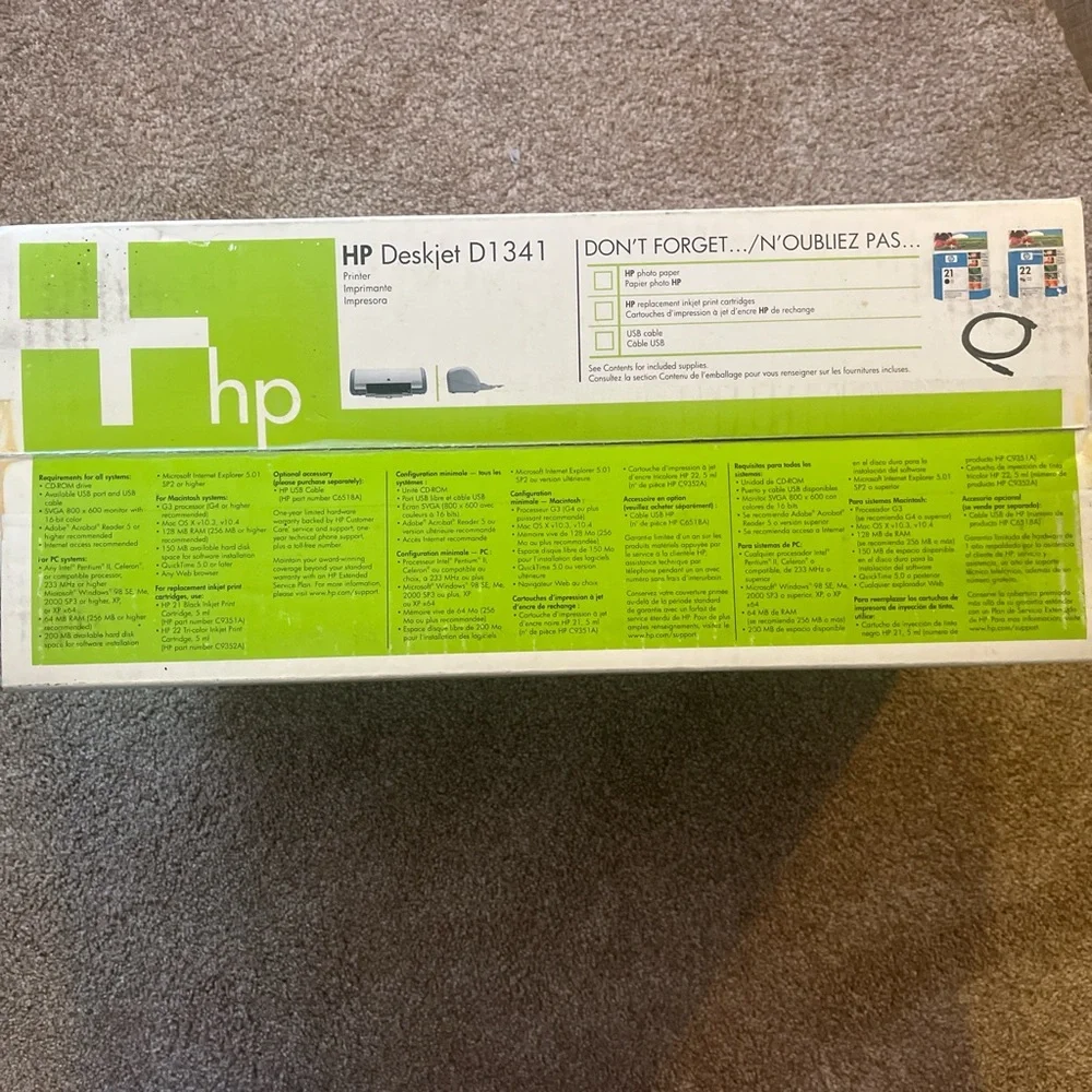HP Deskjet D1341 Printer